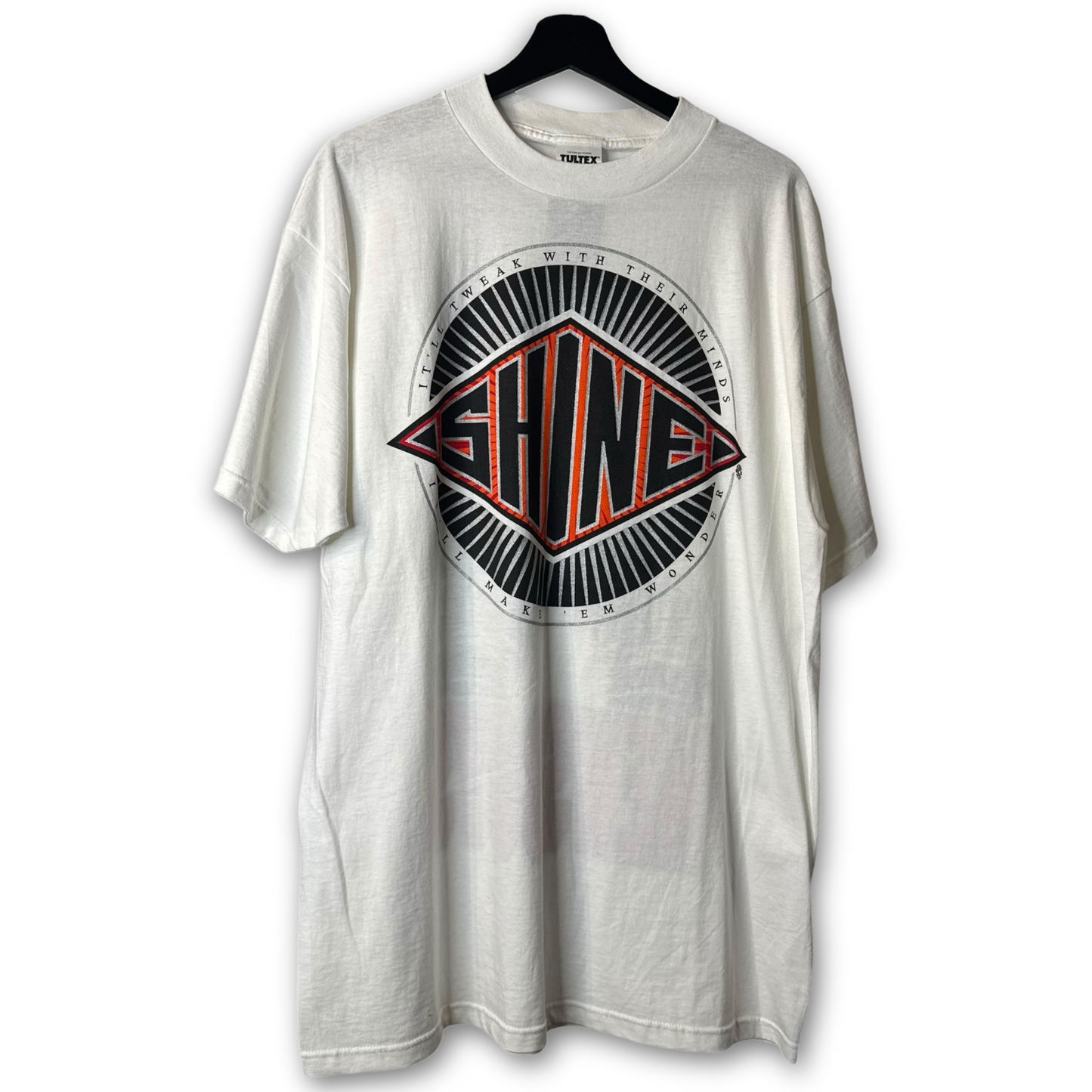 Vintage 1994 Newsboys "Shine" T-Shirt XL Going Public Tour