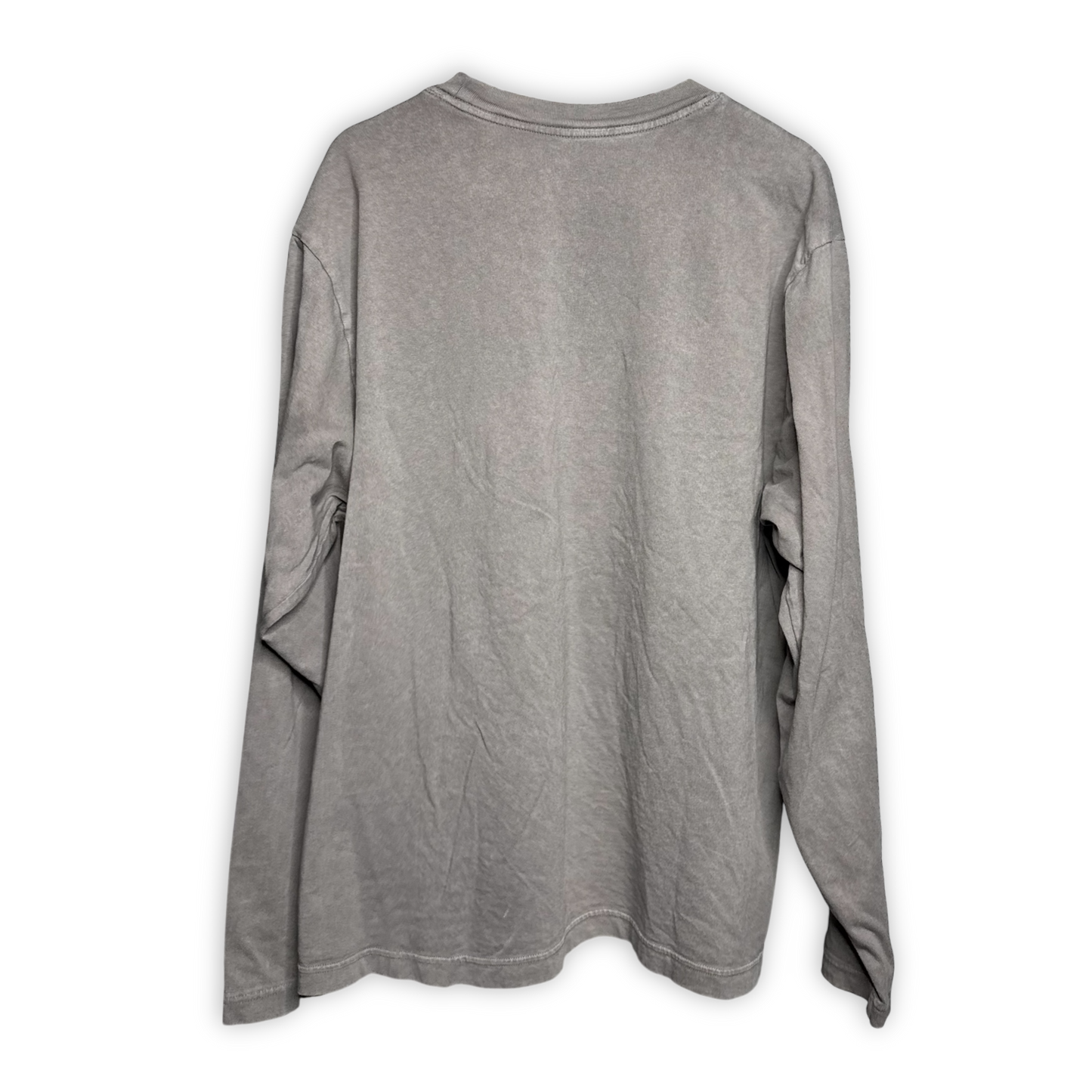 Feu de Dieu "Fire of God" Long Sleeve | Yeezy Gap Balenciaga Rework | Light Grey