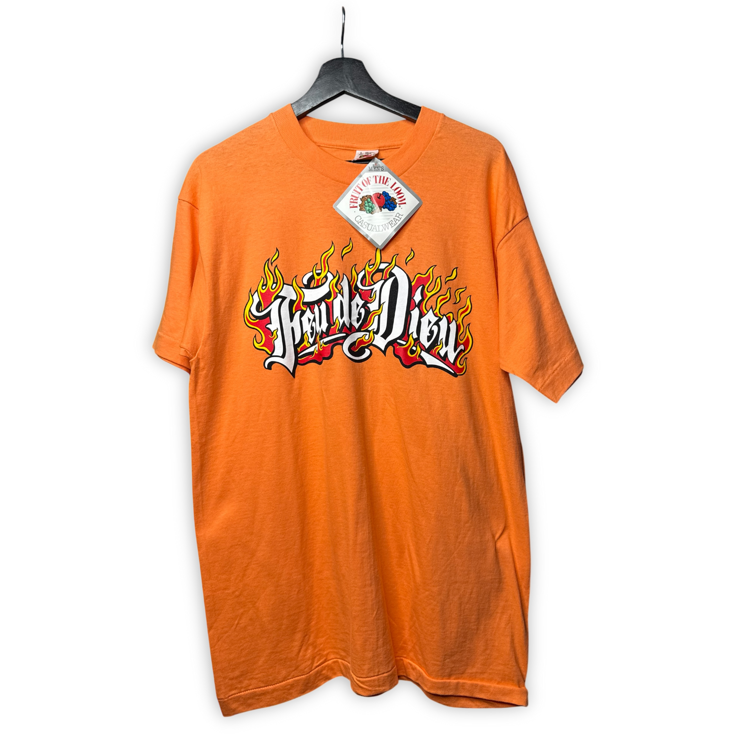Feu de Dieu Deadstock Vintage T-Shirt Fruit of the Loom L Single Stitch