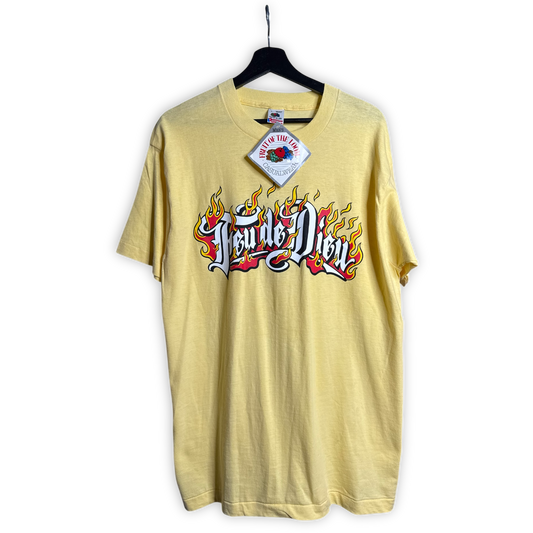 Feu de Dieu Deadstock Vintage T-Shirt Fruit of the Loom L Single Stitch