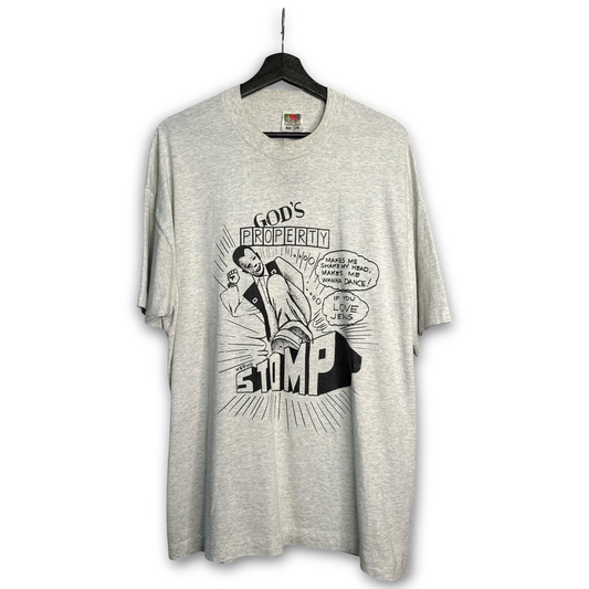 Vintage 1997 God's Property Stomp T-Shirt 2XL Kirk Franklin Gospel Hip Hop