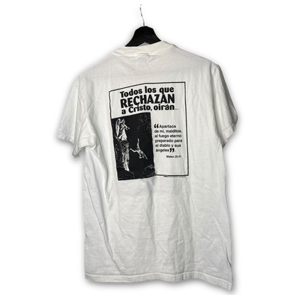 Vintage 90s Spanish Chick Tract "Heaven or Hell" T-Shirt