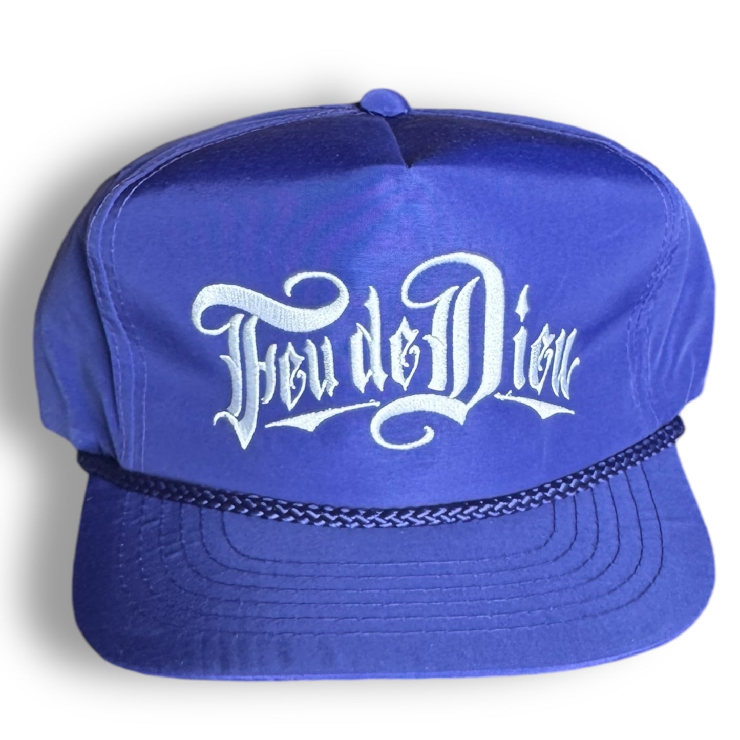 Feu de Dieu Vintage Purple Satin Cap Snapback - Premium Hat from Feu de Dieu - Just $35! Shop now at Feu de Dieu