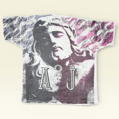 Vintage Carman Addicted to Jesus All Over Print T-Shirt XXL AOP 90s Christian Rap